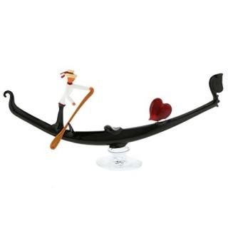 GlassOfVenice顼Υ饹Venetian Gondola with Gondolier??Large