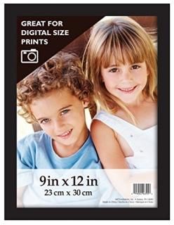 23cm by 30cm - MCS Industries Black Gallery Wood Wall Frame 23cm by 30cm