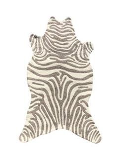 The Rug Market Handmade Rugs Mini Zebra Gray Multicolor