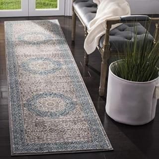 Safavieh Sofia Collection SOF365A Vintage Oriental Distressed Non-Shedding Stain