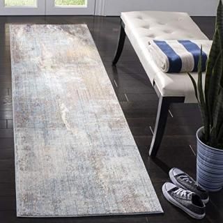 Safavieh Monray Collection MNY618B Modern Abstract Distressed Runner 2'3 x 8'  S
