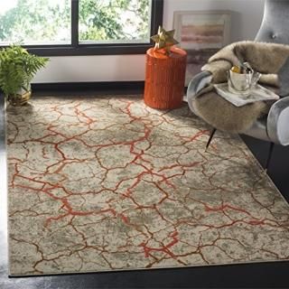 Safavieh Porcello Collection PRL7742F Modern Abstract Non-Shedding Stain Resista