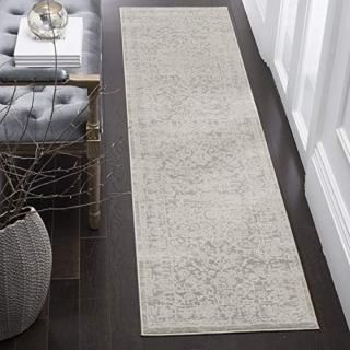 Safavieh Princeton Collection PRN712G Vintage Distressed Runner 2' x 8'  Grey / 