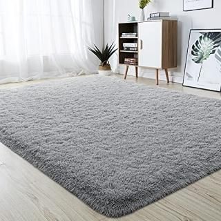 junovo Ultra Soft Area Rugs Fluffy Carpets for Bedroom Kids Girls Boys Baby Livi