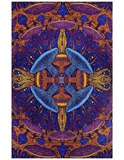 󥷥㥤󥸥祤3d Magic Mushroomڥȥ꡼ơ֥륯ɥȥӡ60?x 90??Amazing 3d