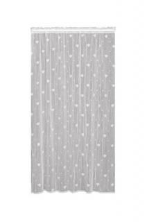 110cm by 210cm White - Heritage Lace Bee Panel 110cm by 210cm White