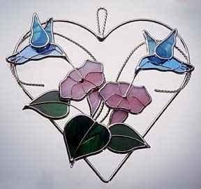 Hummingbird Heart Ring