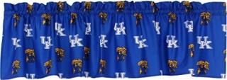 College Covers Kentucky Wildcats Printed Curtain Valance 210cm by 38cm