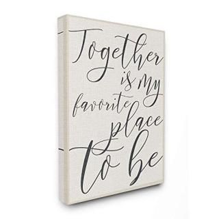 Stupell Industries Together - My Favorite Place To Be 祹ȥåХ륢 ؤ⤭