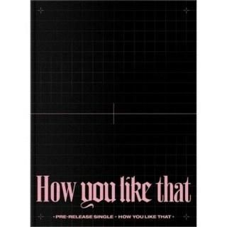 Blackpink 'How You Like That' Special Edition CD+1p Folded Poster On Pack+132p P