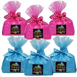 Color Blaze Gender Reveal - 15 Pounds Pink & 15 Pounds Blue - 30 lbs Total - Per