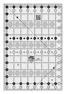 Creative Grids 8 1/2 x 12 1/2 Rectangle Quilting Ruler by Creative Grids