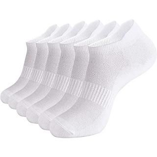 Women Ankle Athletic Running Socks6 Pairs Low Cut Sports Tab SocksSoft Thin No S