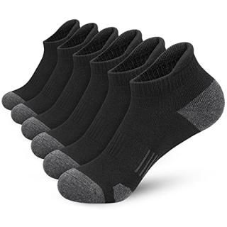 Ankle Socks Athletic Running Socks Cushioned Breathable Low Cut Sports Socks Wit