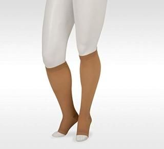 Juzo Basic Knee High 20-30mmHg Open Toe I beige by Juzo