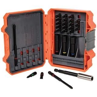 Klein Tools 32799 Impact Driver Bit Set 26 Piece Nut Driver Bit Set with Case 14