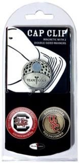 Team Golf 23147 University of South Carolina Golf Ball Marker Hat Clip