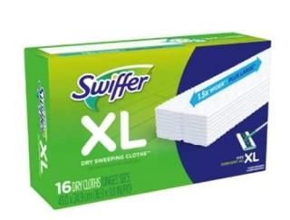 Swiffer Sweeper X-Large Disposable Sweeping Cloths 16-Count Boxes Pack of 3 by S