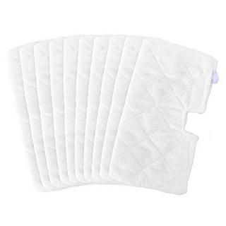 Fushing 10Pcs Microfiber Replacement Cleaning Pads for Shark Steam Pocket Mops S