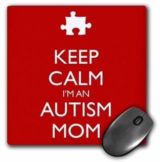 3drose LLC 8?x 8?x 0.25ޥѥåɡKeep Calm Im AnľMomåandۥ磻 MP _ 163772?_ 1