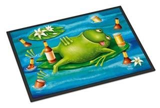 Caroline 's Treasures aph0093mat Frog Drinking Beerޤϲޥåȡ18? x 27ޥ顼