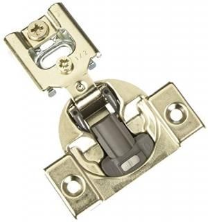 Blum 38N355BE08x20S Compact Soft-Close 1/2 Overlay Blumotion Hinge Nickel Finish
