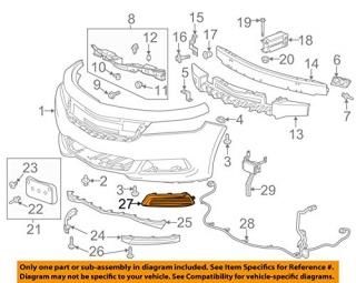 GM 23455346  ASM-FRT LWR OTR