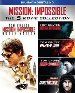 Mission Impossible 5-Movie Collection Blu-ray Import