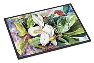 Caroline's Treasures 8700MAT Magnolia Indoor or Outdoor Mat 18x27 18H X 27W Mult