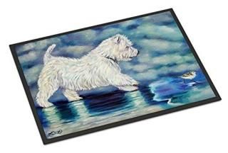 Caroline's Treasures 7334JMAT Misty Westie ⳰ޥå 24 x 36 ޥ顼