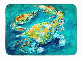 Caroline's Treasures MW1162RUGBy Chance Crab in Aqua blueեޥåȡ19x27ޥ