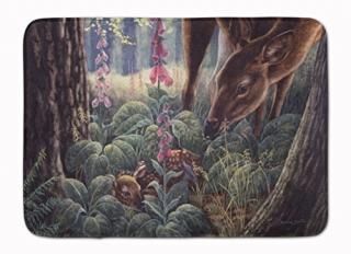 Caroline 's Treasures bdba0259rug  Doe and Fawn Deer եޥåȡ19? x 27ޥ顼