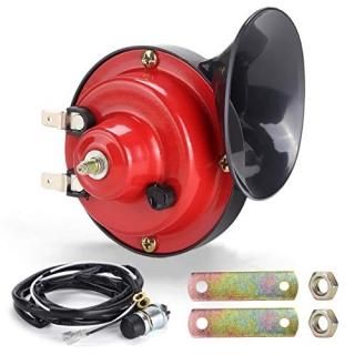 10L0L Universal 12 Volt Golf Cart Horn Kit for EZGO Club Car Yamaha Floor Mount 