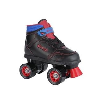 Chicago Boys Sidewalk Roller Skate- Black Size 5