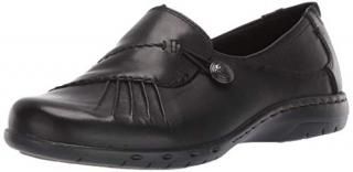 Cobb Hill Women's Paulette BLACK Leather Dress 12 BM US