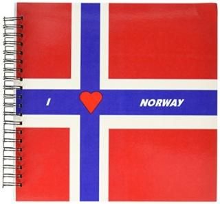 3dRose db_51522_2 I Love Norway ꡼֥å 12 x 12