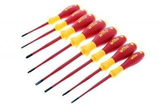 Wiha 32197 Insulated SlimLine/Phillips/Square Driver Set 8-Piece by Wiha