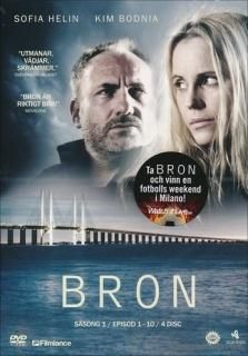 The Bridge - Season 1 Ep. 1-10 Bron Broen Region 2