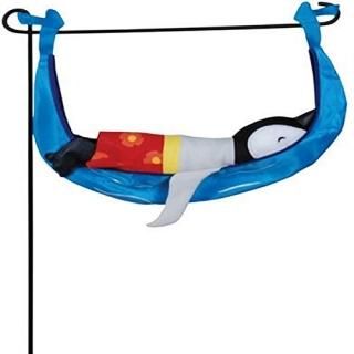 Premier Kites 59152 Garden Charm Surfing Penguin 46cm