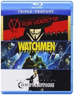 V for Vendetta/Watchmen/Constantine Blu-ray