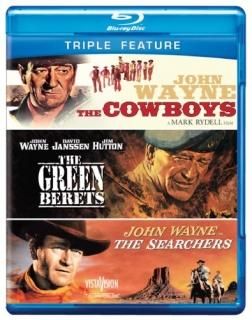 Cowboys/Green Berets/Searchers Blu-ray