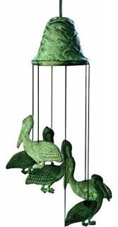 SPI Home 30488 Tropical Island Pelican Wind Chime Garden Decor
