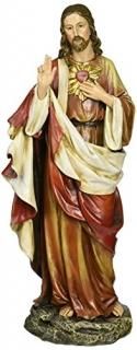 Joseph's Studio by Roman 10.25 Inch Tall Sacred Heart of Jesus figure Made of St