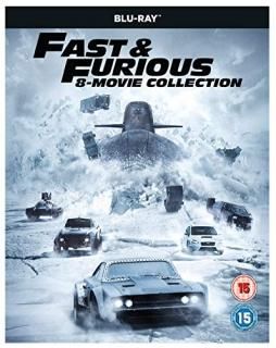 Fast & Furious 8-movie Collection Region B Blu-ray