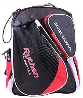 Python DeluxeBackpack Racquetball Bag Black/Red