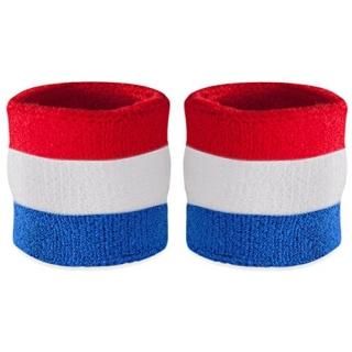 Suddora Wrist Sweatband - Athletic Cotton Terry Cloth Wristband For Sports Pair