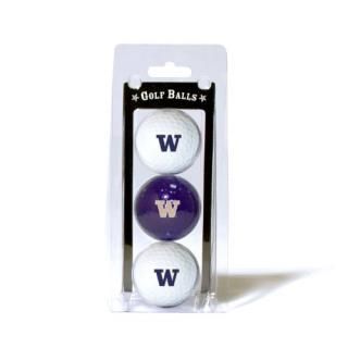 Team Golf 28505 Washington Huskies Golf Ball Pack
