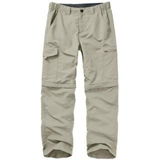 Hiking Pants for Men boy Scout Convertible Cargo Zip Off Lightweight Quick Dry B