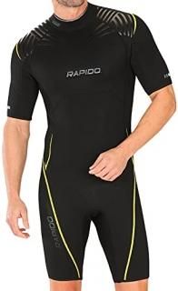 Rapido Boutique Collection Men's Equator Superior Flex Stretch Neoprene Wetsuit 