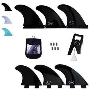 Ho Stevie! Fiberglass Reinforced Polymer Surfboard Fins - Thruster 3 Fins FCS Co